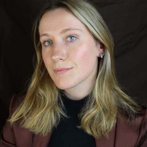 Gold-plated Silver Earrings with Stones