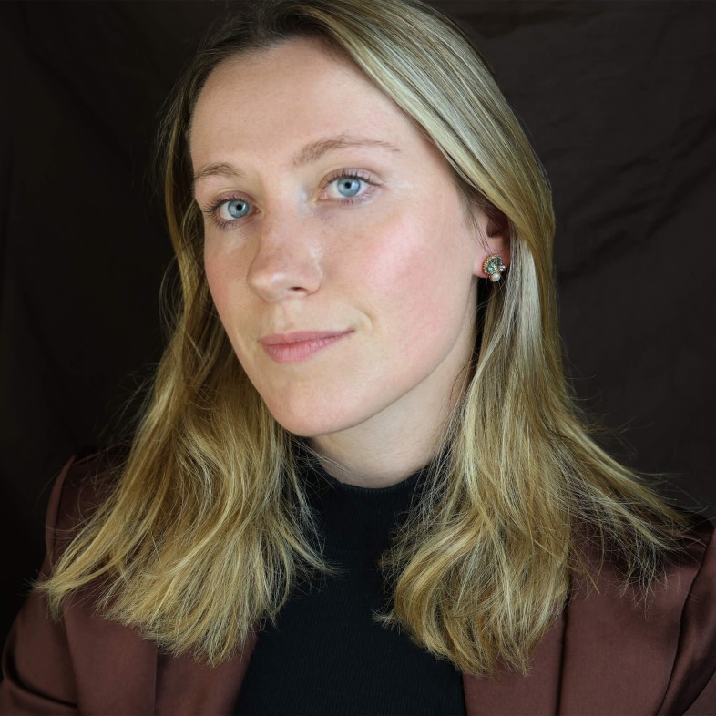 Gold-plated Silver Earrings with Stones