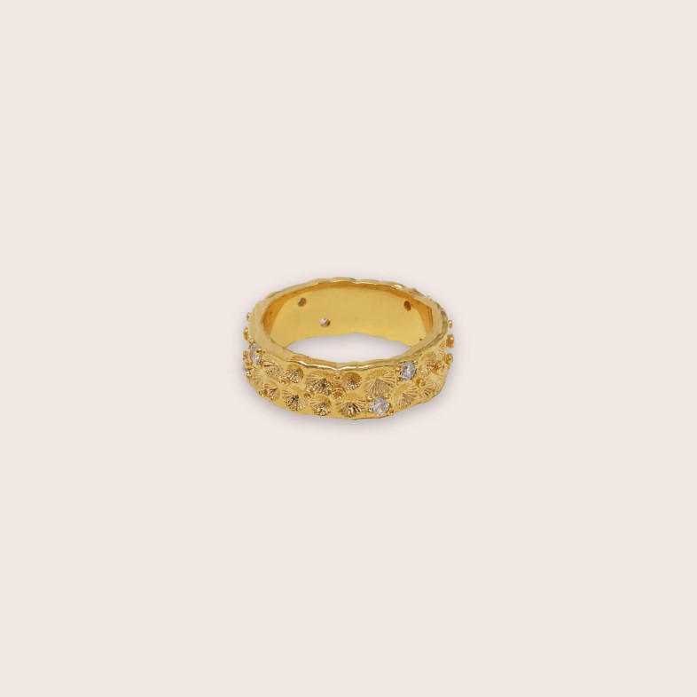 Gold Plated Silver Ring