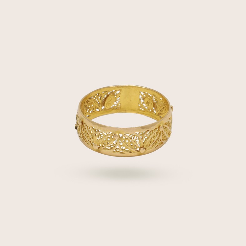 GOLD FILIGREE RING | GOLD HERITAGE