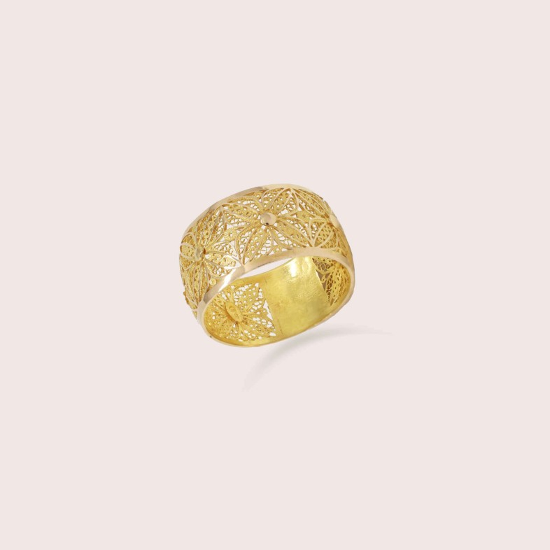 GOLD FILIGREE RING | GOLD HERITAGE