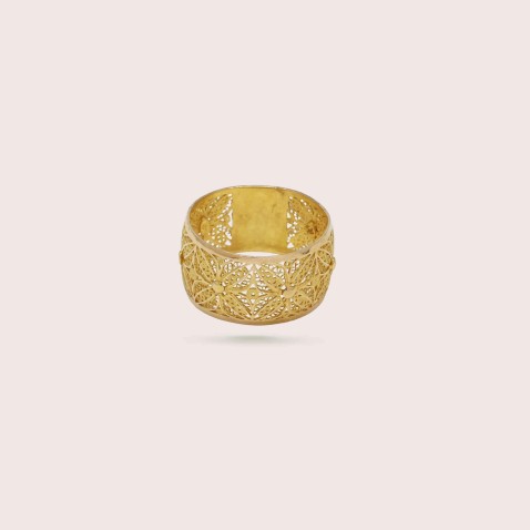 GOLD FILIGREE RING | GOLD HERITAGE