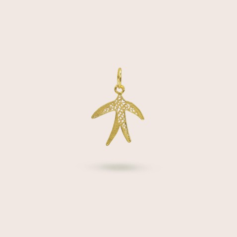 Swallow Pendant in 19.2K Gold | Popular