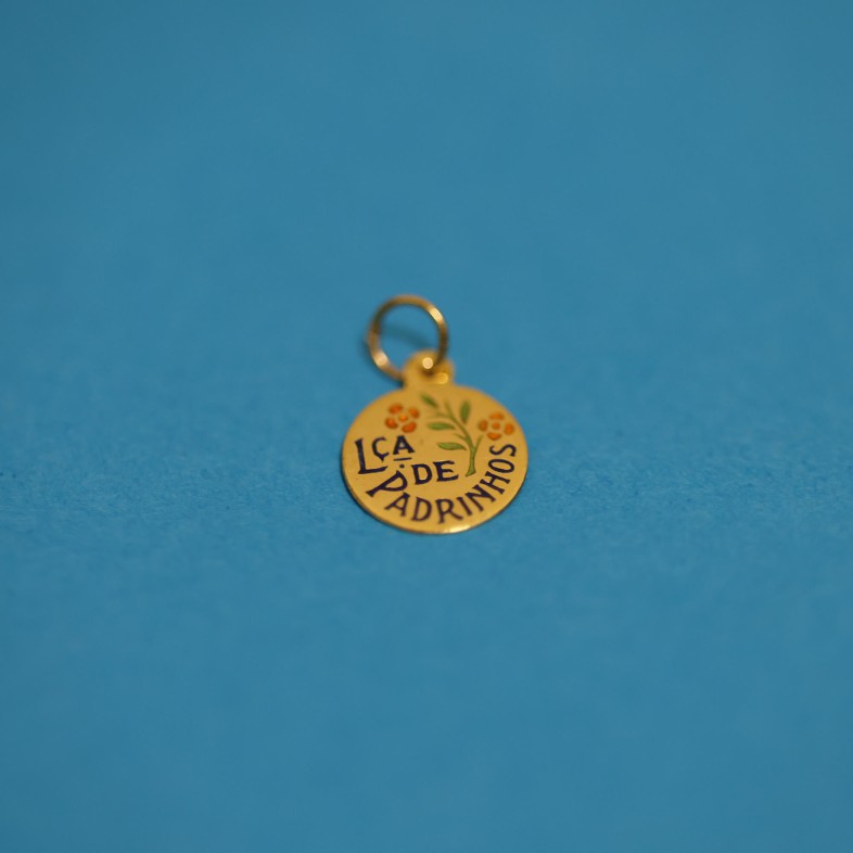 Medalha "Lembran�a dos Padrinhos" em Ouro 19,2K | Lembran�a