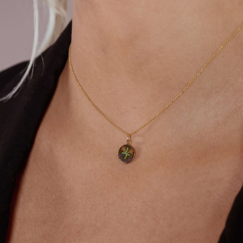 Medalha "Amor" em Prata 925 | Lembran�a