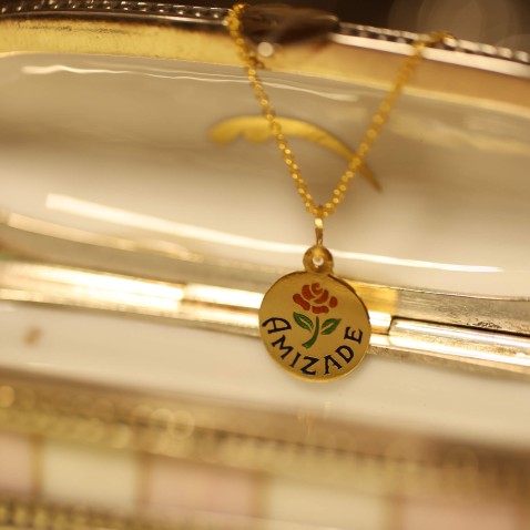 "Friendship" Pendant in 19,2K Gold | Lembran�a