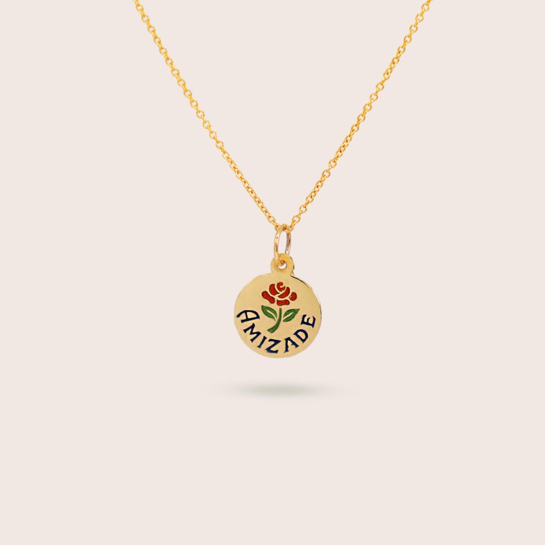 "Friendship" Pendant in 19,2K Gold | Lembran�a