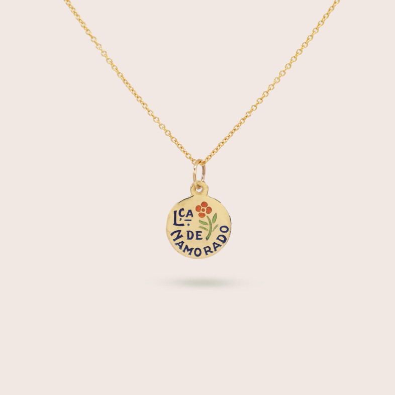 "Boyfriend's Keepsake" Pendant in 19,2K Gold | Lembran�a