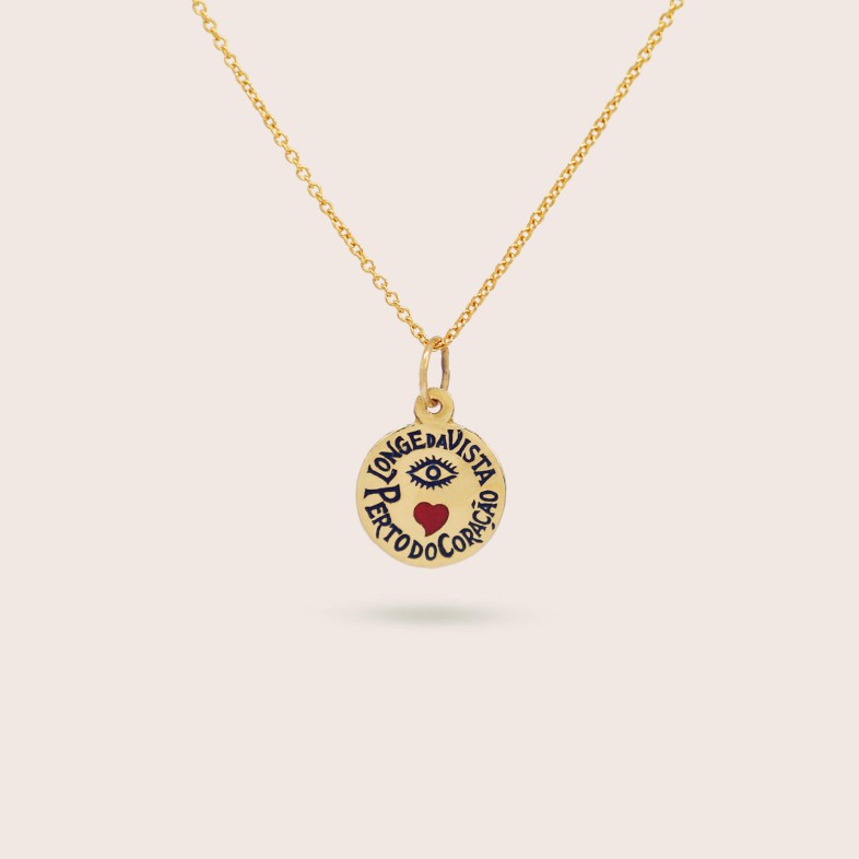 "Out of Sight, Close to the Heart" Pendant in 925 Silver | Lembran�a