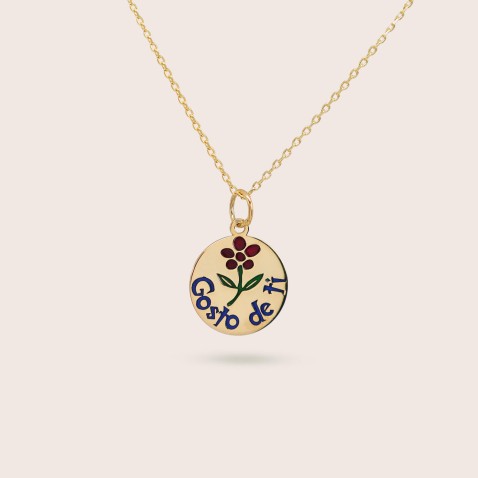 "I like you" Pendant in Sterling Silver | Lembran�a