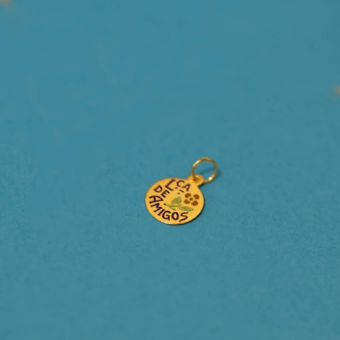 Gold-plated Sterling Silver "Friends' Keepsake" Pendant | Lembran�a
