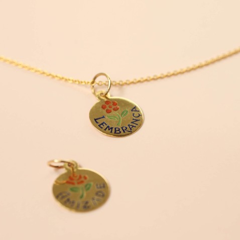 "Keepsake" Pendant in Sterling Silver | Lembran�a