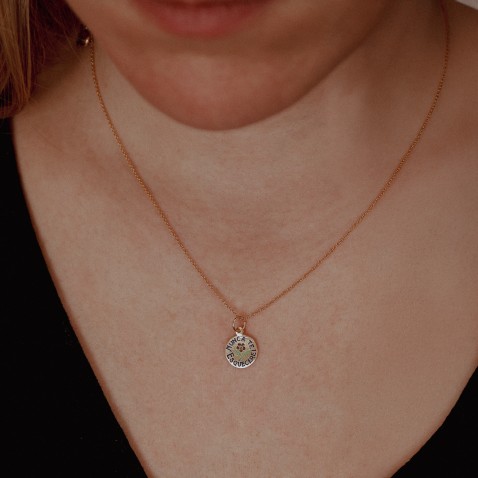 "I Will Never Forget You" Pendent Sterling Silver | Lembran�a