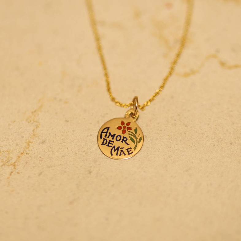 19,2K Gold "Mother's Love" Pendant | Lembran�a
