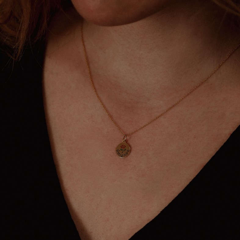19,2K Gold "Friendship" Pendant | Lembran�a