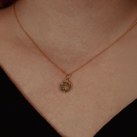 "Keepsake from Portugal" Pendant in 19,2K Gold | Lembran�a
