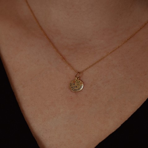 "Godparents' Keepsake" Pendant in 19,2K Gold | Lembran�a