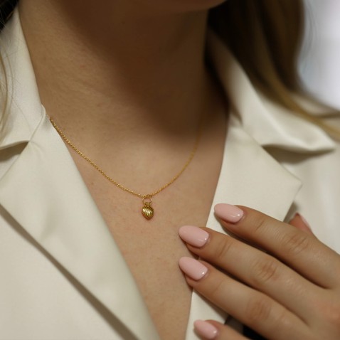 Pendente Cora��o Ouro 19,2K | Lembran�a