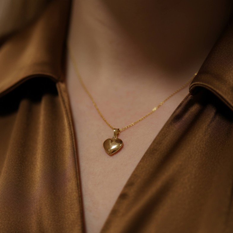 Pendente Cora��o Ouro 19,2K | Lembran�a