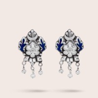 Silver / Blue