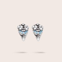 silver / turquoise