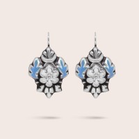 silver / turquoise