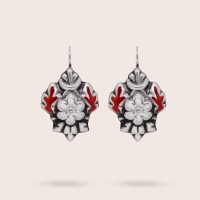 Silver / Red