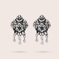 Plain silver / Rhodium-plated silver