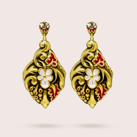 NEOBAROQ | Enamel Earrings