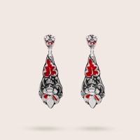 Silver / Red