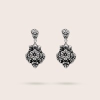 Plain silver / Rhodium-plated silver