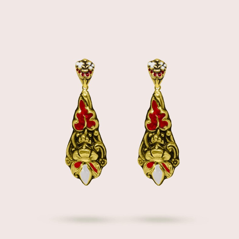 NEOBAROQ | Enamel Earrings