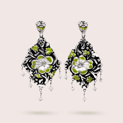 NEOBAROQ | Enamel Earrings