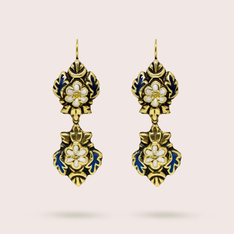 NEOBAROQ | Enamel Earrings