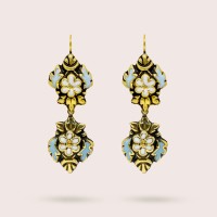Golden / Turquoise