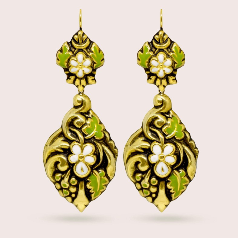 NEOBAROQ | Enamel Earrings