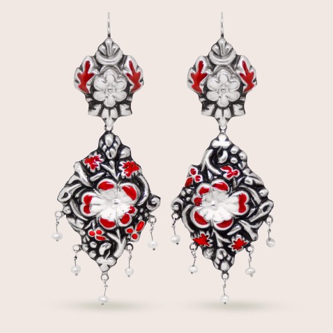 NEOBAROQ | Enamel Earrings