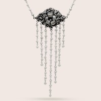 Plain silver / Rhodium-plated silver
