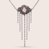 Silver / Red