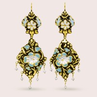 Golden / Turquoise