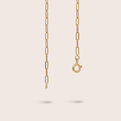 Gold cable chain
