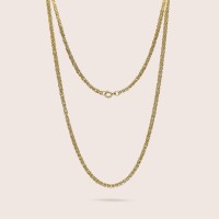 Gold-plated silver Gold-plated silver