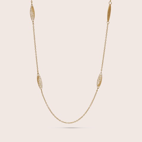 Filigree Gold Necklace