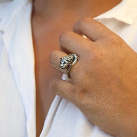 Savage |Lion Ring