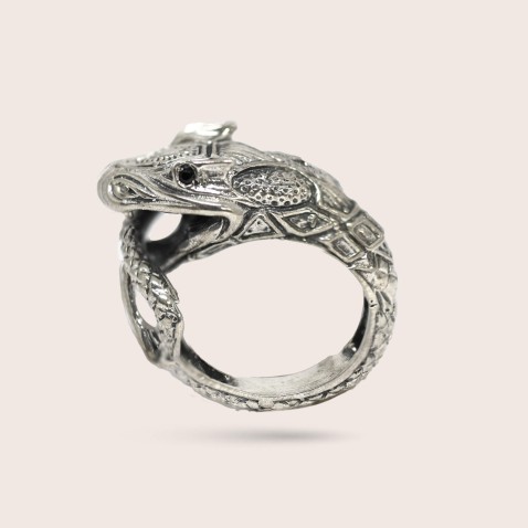 Savage |Enamel Snake Ring