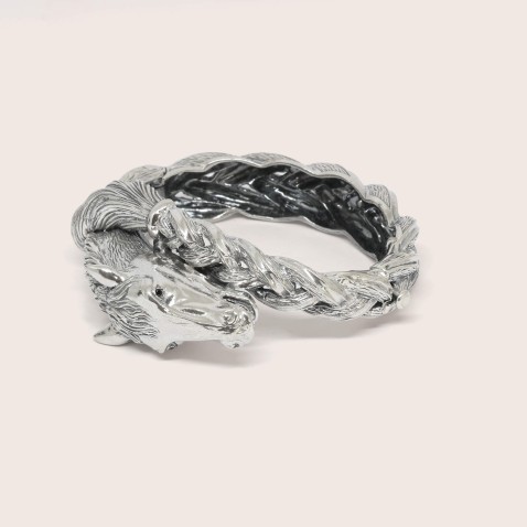 Savage | Pulseira Escrava com Cavalo