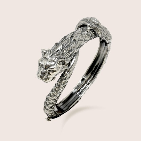 Savage| Pulseira Escrava com Le�o