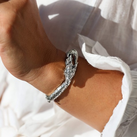 Savage | Pulseira Escrava com Girafa