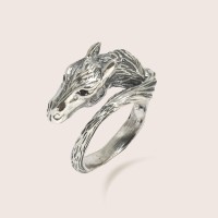 Plain silver / Rhodium-plated silver