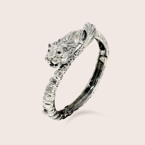 Savage | Pulseira Escrava com Le�o
